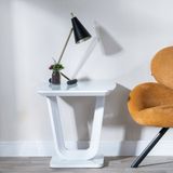 White High Gloss Side Tables