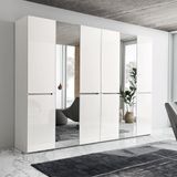 White High Gloss Wardrobes