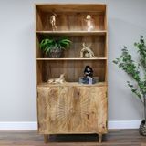Mango Wood Display Cabinets