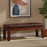 Leather Dining Benches