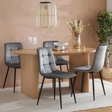 6 Seater Oval Dining Tables