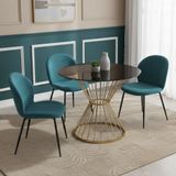 Black Glass Dining Tables