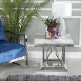 Silver Side Tables