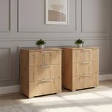 Bedside Cabinets Pair