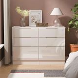 High Gloss Chest of Drawers