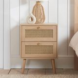 Rattan Bedside Cabinets