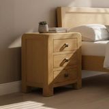 Oak Bedside Cabinets