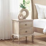 French Style Bedside Cabinets