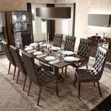Dark Wood Dining Sets