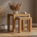 Oak Nest of Tables