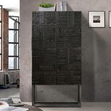 Black Hall Cabinets