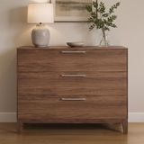 Dark Wood Chest of Drawers