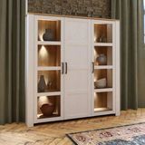 White Display Cabinets