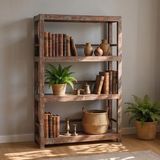 Reclaimed Wood Bookcases