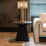 Dark Wood Side Tables