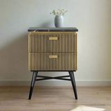 Marble Top Bedside Cabinets
