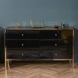 Glass Chest of Drawers