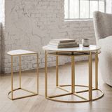 Mirrored Nest of Tables