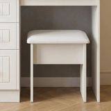 White Bedroom Stools