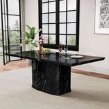Black Marble Dining Tables