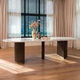 Oval White Dining Tables