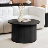 Round Black Coffee Tables