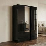 Black Mirrored Wardrobes