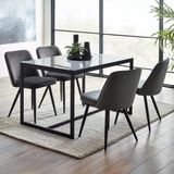 Black Glass Dining Tables