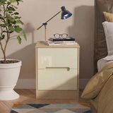 Cream High Gloss Bedroom Furniture
