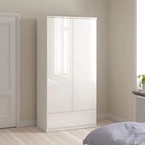 White High Gloss Wardrobes