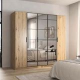 5 Door Wardrobes with Mirror