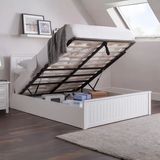 White Storage Beds