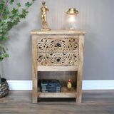 Carved Side Tables