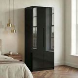 Black High Gloss Wardrobes