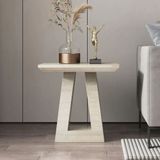 Travertine Side Tables
