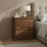 Walnut Bedside Cabinets
