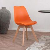 Orange Dining Chairs
