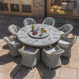 Garden Furniture with Lazy Susans