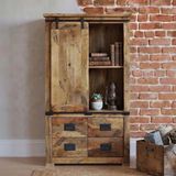 Mango Wood Display Cabinets