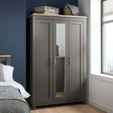 3 Door Wardrobes with Mirrors