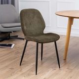 Green Upholstered Dining Chairs