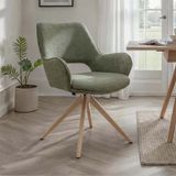 Green Swivel Dining Chairs