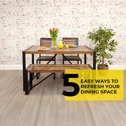 5 Easy Ways to Refresh Your Dining Space