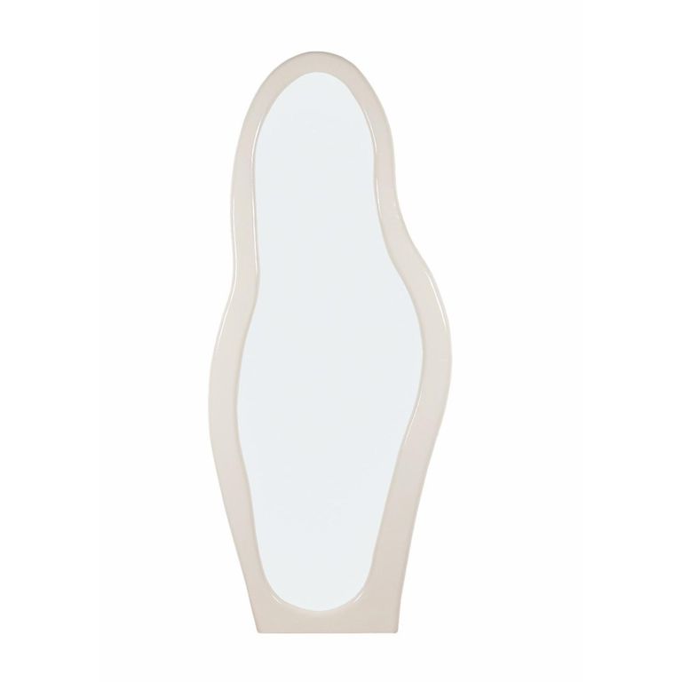 Brix Olivia Leaner Mirror - Abstract - Off White - Glass - 85cm x 200cm