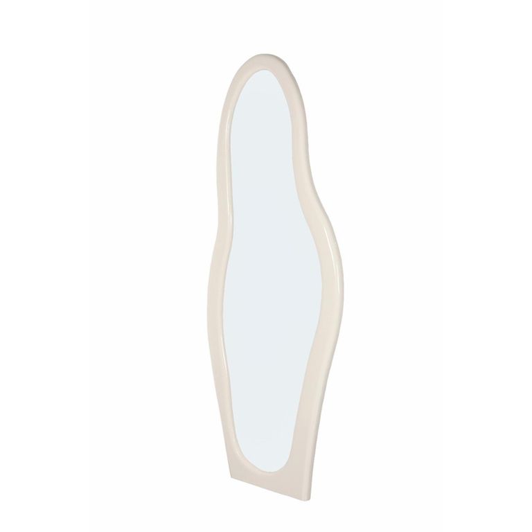 Brix Olivia Leaner Mirror - Abstract - Off White - Glass - 85cm x 200cm