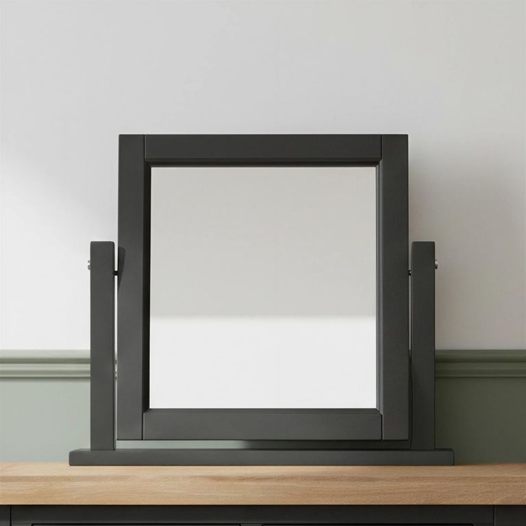 Wilmont Dressing Mirror - Black Painted