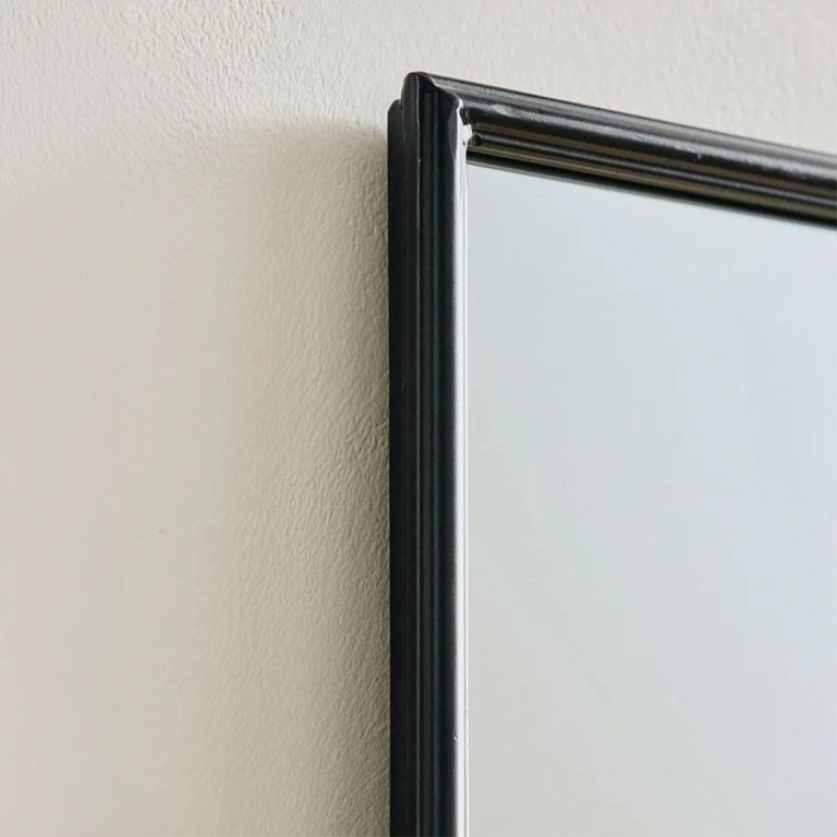 Downtown Standing Mirror - Black - Metal - 51cm x 150cm