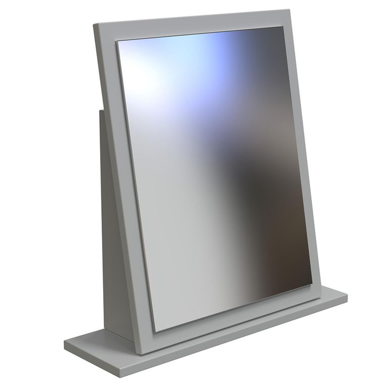 Milan Dressing Mirror - Grey