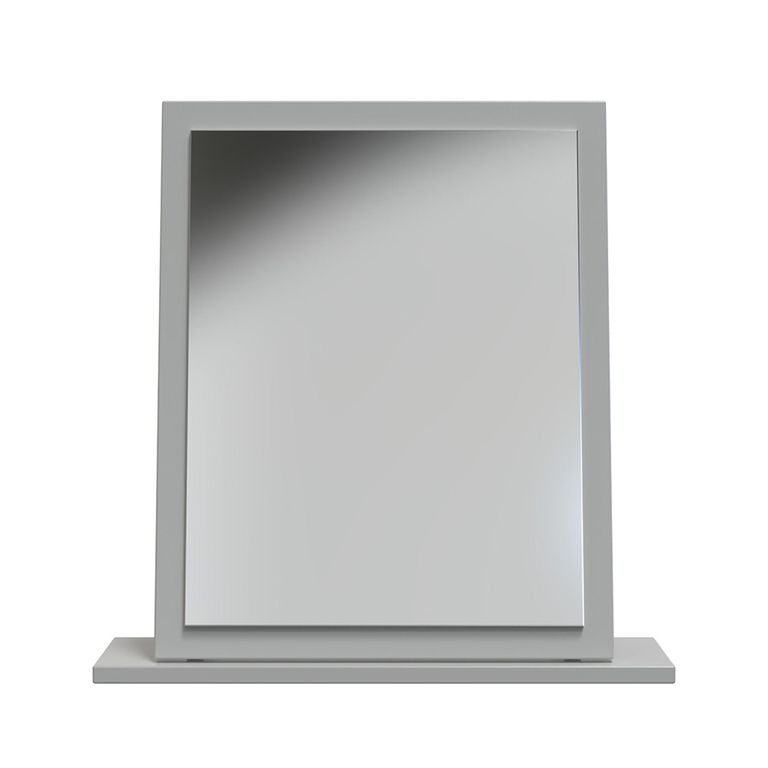 Milan Dressing Mirror - Grey
