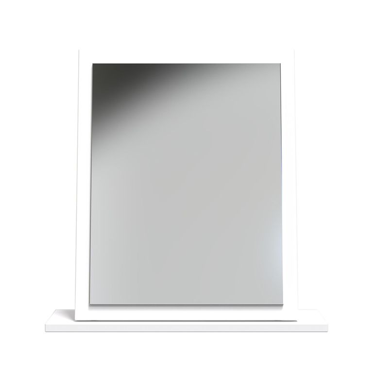 Norfolk Dressing Mirror - White